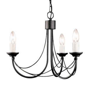 CARISBROOKE black CB3-BLACK Elstead