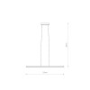 BAR LED S black 4000K 10847 Nowodvorski