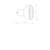 LED GU10 R50 7W 3000K DIMMABLE 10996 Nowodvorski
