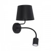 MAJA black kinkiet 2537 TK Lighting