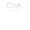 G9 LED BULB 3000K 7503 Nowodvorski