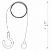 PICNIC GRAPHITE Hanging Set 8106 Nowodvorski