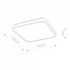 AGNES SQUARE LED white S 3000K 8112 Nowodvorski