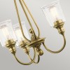 WAVERLY brass KL-WAVERLY3-NBR Kichler