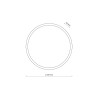SFERIS black 18187 TK Lighting