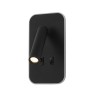 DORIA black WL-83957-1-BK Italux
