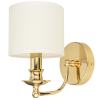 ABU DHABI kinkiet gold-white W01940AU-WH Cosmo Light