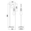 DOUILLE polished nickel DOUILLE-TL-PN Elstead