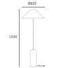 LOXLEY F01463BR-WH Cosmo Light