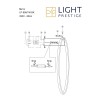 MIRROR LP-999/1W S BK Light Prestige