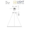 RING LP-909/1P S BK Light Prestige
