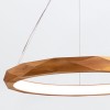 ANGULAR QN-ANGULAR-RING-LED-80-TEAK Quintiesse