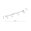 NEX white podtynkowy IV 10805 TK Lighting