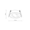 AURA black 10571 TK Lighting