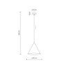 CONO orange M 10064 TK Lighting