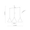 CONO black 6629 TK Lighting