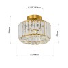VETRO gold LP-2910/1C GD Light Prestige