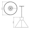 CONICAL QN-CONICAL-P-M-TEAK Quintiesse