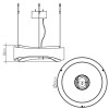 HORIZON QN-HORIZON-RING-LED-60-TEAK Quintiesse