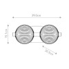 PALMAS nickel QN-PALMAS-2W-PN Quintiesse