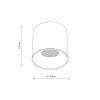 BLAZE CCT white 18161 TK Lighting