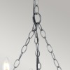 SAXON black and silver V SAX5-BLK-SIL Elstead