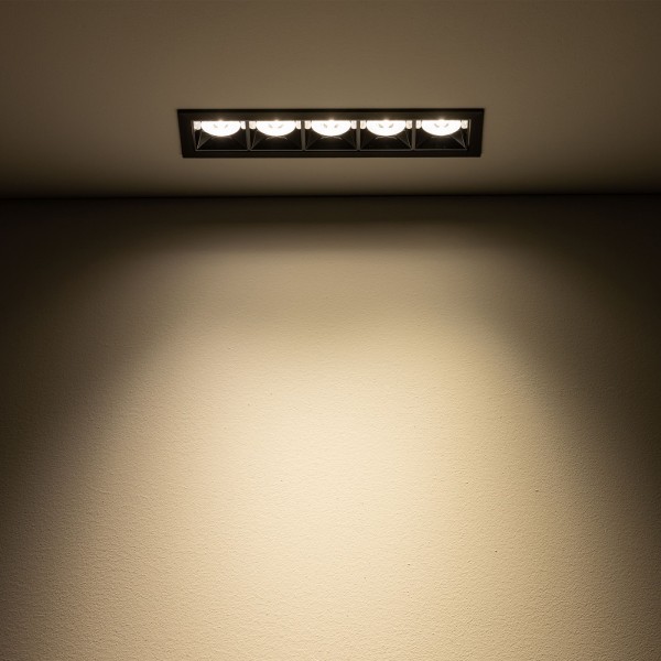 MIDI LED BLACK 20W 3000K RECESSED 10062 Nowodvorski
