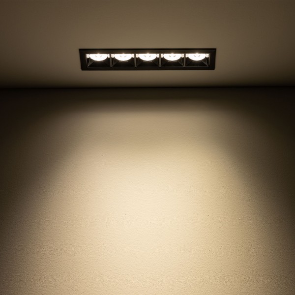 MIDI LED BLACK 20W 3000K RECESSED 10062 Nowodvorski