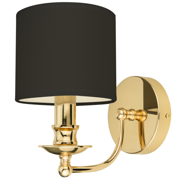 ABU DHABI kinkiet gold-black W01940AU-BK Cosmo Light