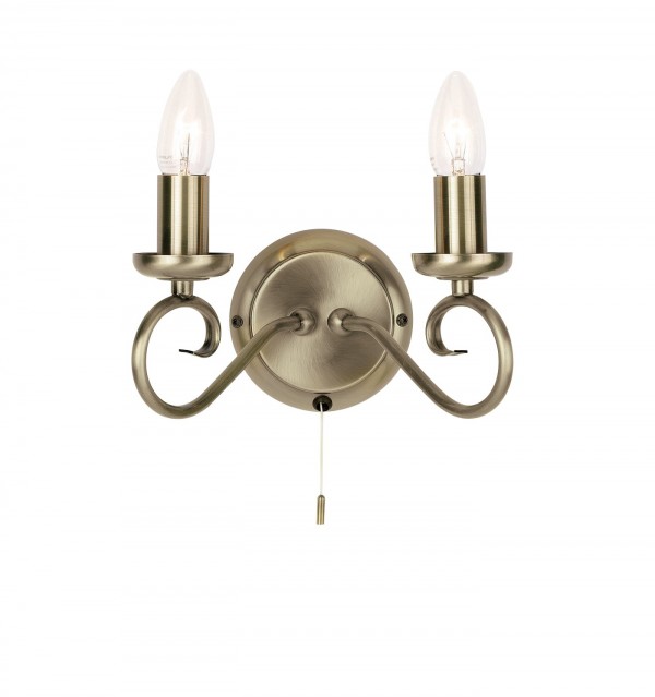 Trafford 2lt 180-2AN Endon Lighting