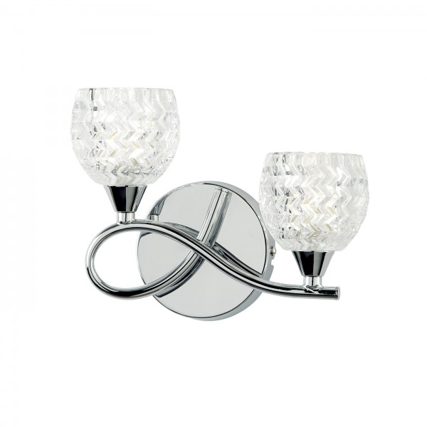 Boyer 2lt BOYER-2WBCH-L Endon Lighting