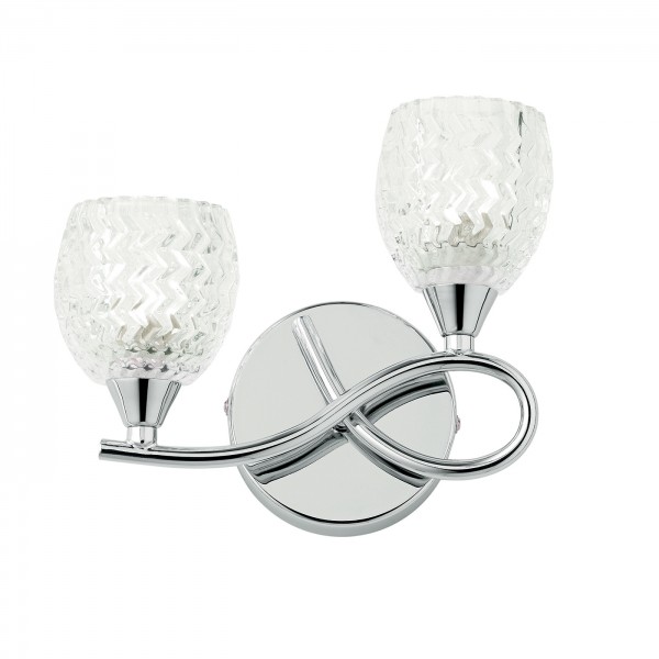 Boyer 2lt BOYER-2WBCH-R Endon Lighting