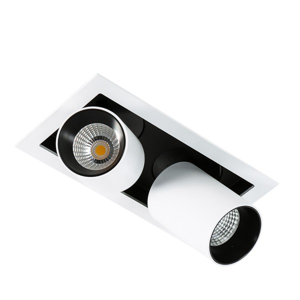 MERCANTA double LED GL7117-2/12W 4000K WH+BL Italux