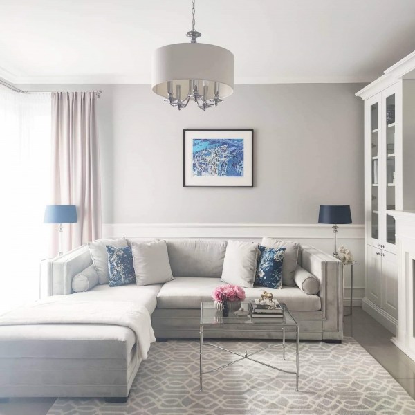 ABU DHABI chrome-white P05406CH-WH Cosmo Light