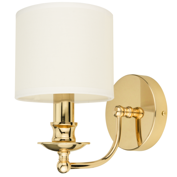 ABU DHABI kinkiet gold-white W01940AU-WH Cosmo Light