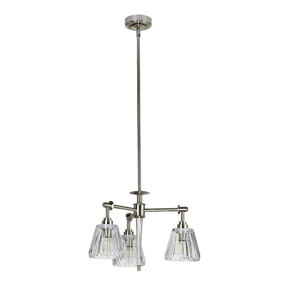 AGATHA Led brushed nickel BATH-AGATHA3P-BN Elstead