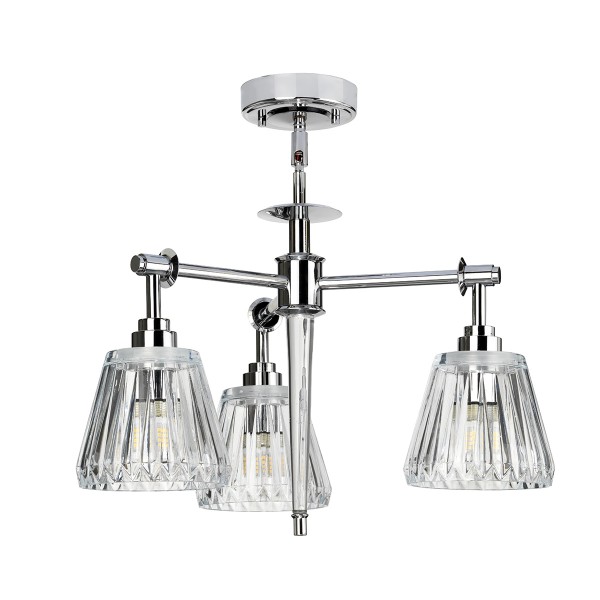 AGATHA Led polished chrome BATH-AGATHA3P-PC Elstead