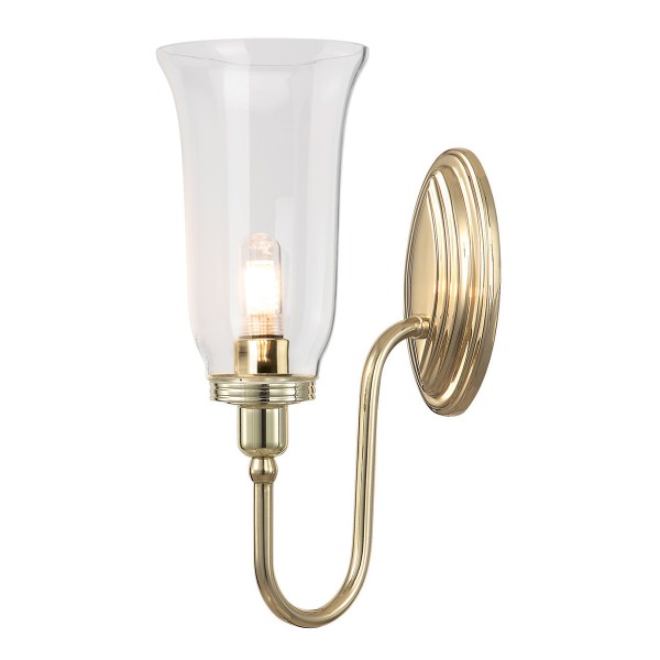 BLAKE LED polished brass BATH-BLAKE2-PB Elstead