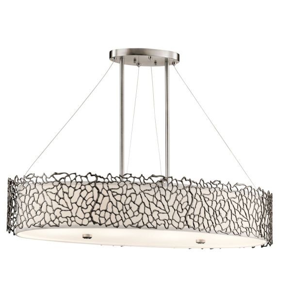 SILVER CORAL classic pewter KL-SILVER-CORAL-ISLE Kichler
