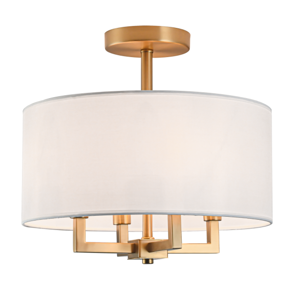 LILLE brass C04913BR-WH Cosmo Light
