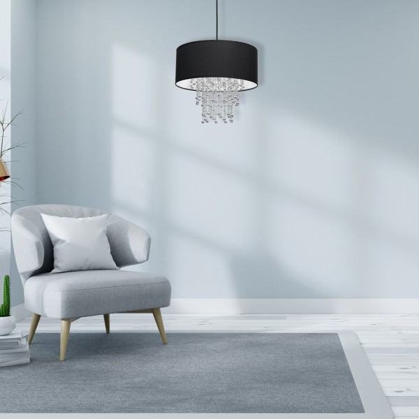 ALMERIA black-silver MLP6431 Milagro