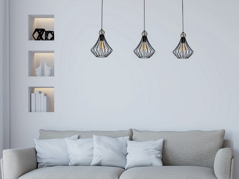 Rodzina lamp Jewel Black - Milagro
